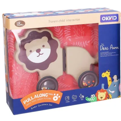 Hrkálka zvieratko 19cm - kravička