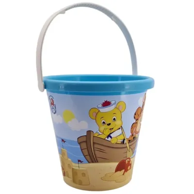 Kýblik do piesku Medvedík+tiger 16cm