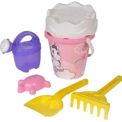 Kýblik do piesku set jednorožec 6ks 30cm