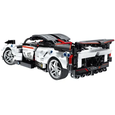 Pretekárske auto RC mechanická stavebnica 476 dielikov