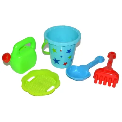 Sada do piesku 5ks - žltá