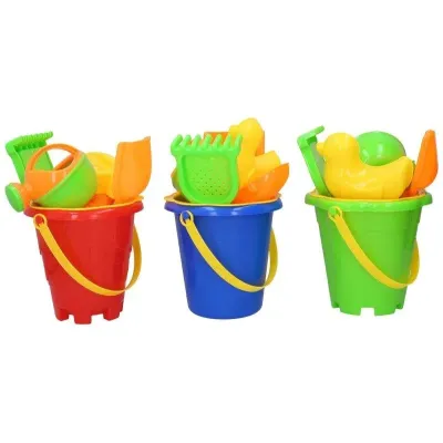 Sada do piesku 7ks - modrá