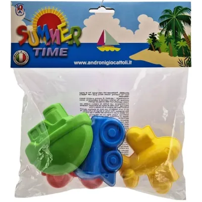 Sada formičiek do piesku dopravné prostriedky 4ks