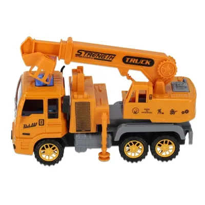 Stavebné auto so žeriavom Truck 18cm