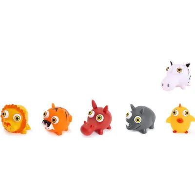 Stláčacie zvieratko 8cm