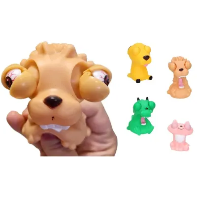 Stláčacie zvieratko 9cm - lev