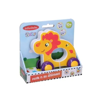 Zvieratko na kolieskach 15cm - koník