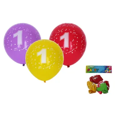 Balóny s číslom 1./5ks