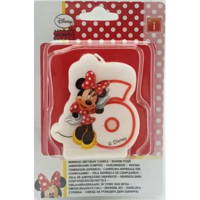 Sviečka Minnie č.6