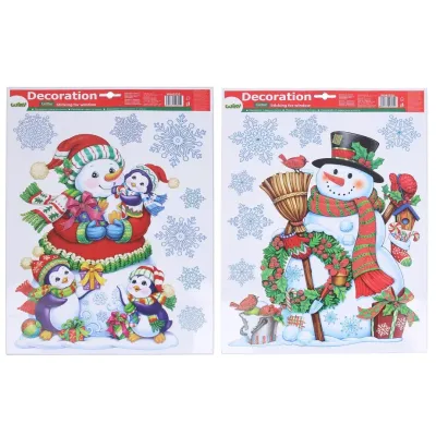 Vianočná nálepka na okno 29x41cm