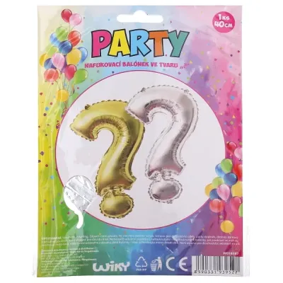 Nafukovací balónik v tvare "?" - náhodná