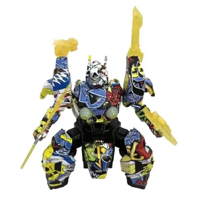 Robot dymiací RC na diaľkové ovládanie 19 cm