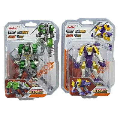 Robot zviera transformers 9cm - modrá