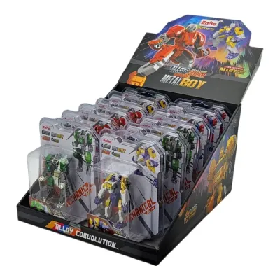 Robot zviera transformers 9cm - modrá