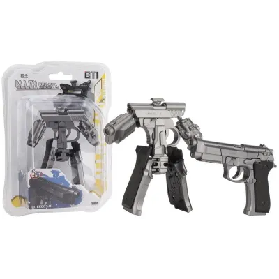 Robot-pištoľ 11cm 2v1