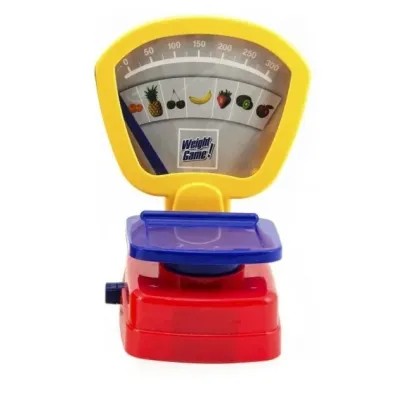 Váha detská kuchynská 16x22x16cm - žltá