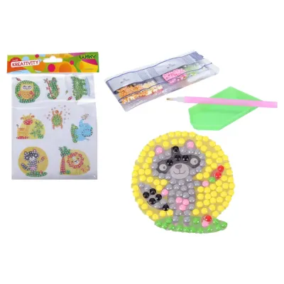 Kreatívna sada diamond nálepky zvieratká