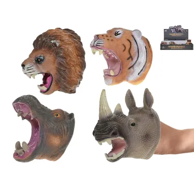 Maňuška prstová safari zvieratká - lev