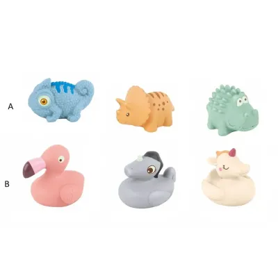 Zvieratká do vody set 3ks - A