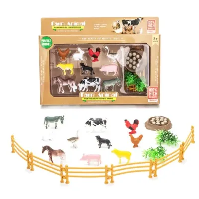 Zvieratká farma sada figúrok 13ks