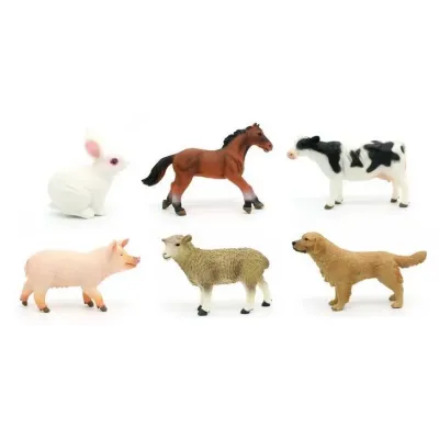 Zvieratká mäkké z farmy mix - koník