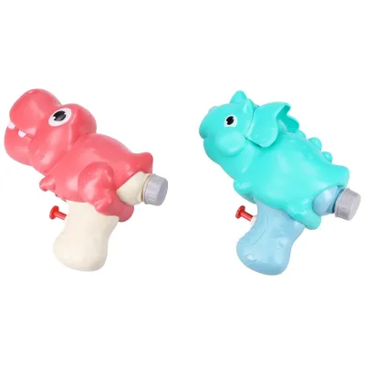 Vodná pištoľ dino 14 cm - zelená