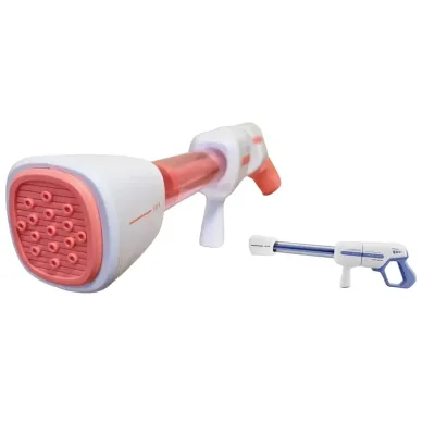 Vodná puška s 15 tryskami 55,5cm - modrá