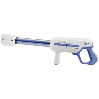 Vodná puška s 15 tryskami 55,5cm - modrá