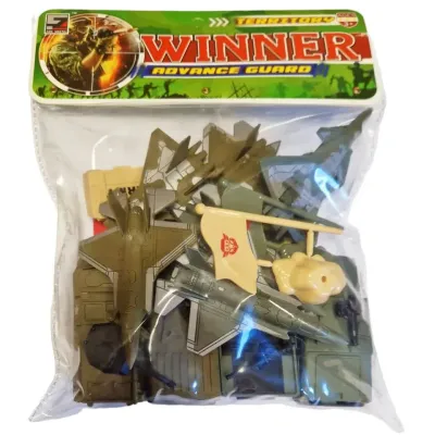 Vojenský set lietadlá, tanky, autá 17ks