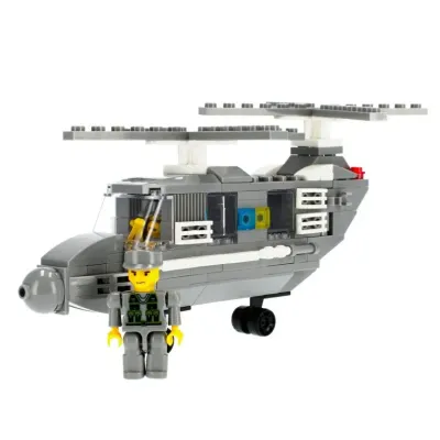 Vojenský vrtuľník stavebnica 179ks