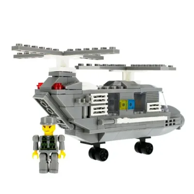 Vojenský vrtuľník stavebnica 179ks