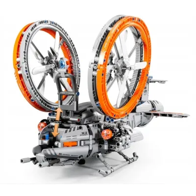 Vrtuľník mechanická stavebnica 817 dielikov