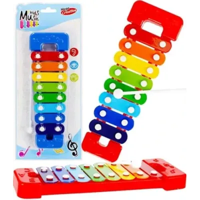 Xylofón 25cm - modrá