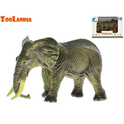 Zoolandia nosorožec/slon 11-14cm v krabičke - sloník
