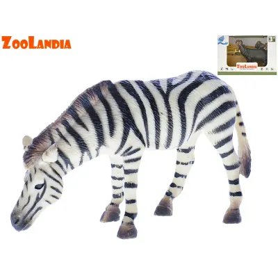 Zoolandia zebra/hroch 9,5-12cm v krabičke - hroch