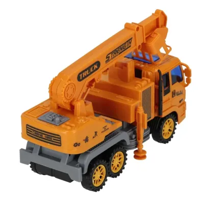 Stavebné auto so žeriavom Truck 18cm