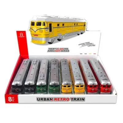 Vlak na zotrvačník 23cm - žltá