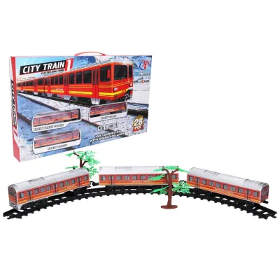 Vlak s traťou City Train 111cm