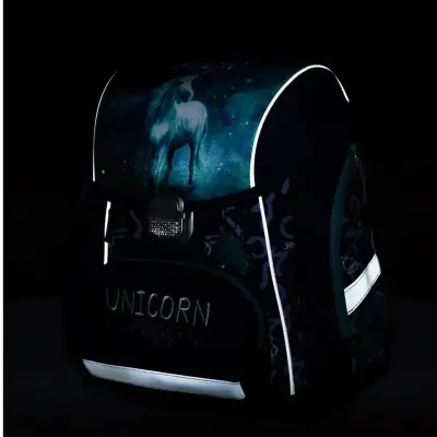 Anatomická školská taška Premium Unicorn 1