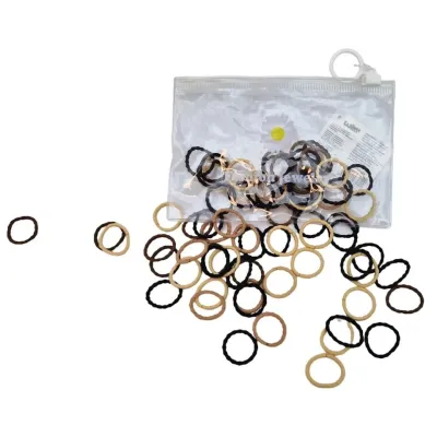 Vlasový doplnok gumičky 80ks