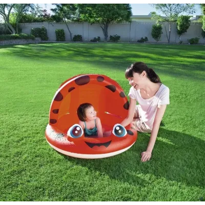 Bestway 52189 Nafukovací bazén so strieškou 97x66cm - žaba