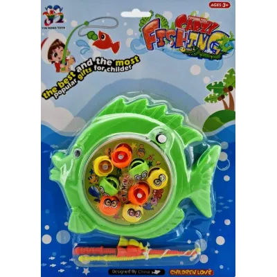 Chytanie rybičiek 12x10cm - žltá