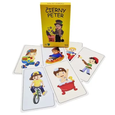 Čierny Peter kominár 31 kariet