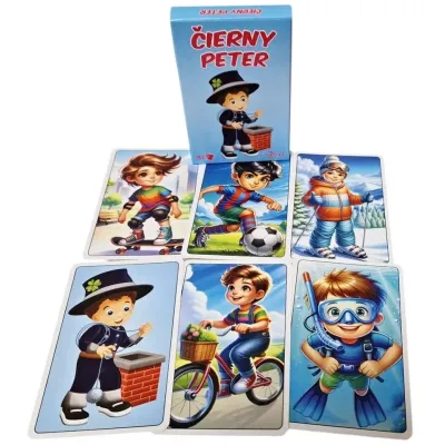 Čierny Peter Pre chlapcov 31kariet