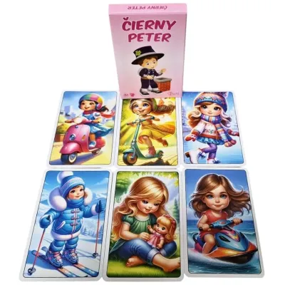 Čierny Peter pre dievčatá 31kariet