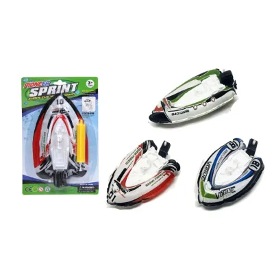 Čln nafukovací do vody na natiahnutie 19cm - modrá