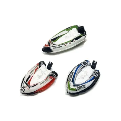 Čln nafukovací do vody na natiahnutie 19cm - modrá