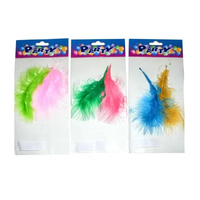 Dekoračné pierka 2ks