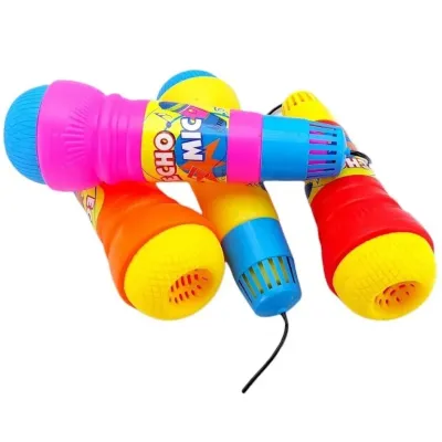 Detský mikrofón 24cm - žltá