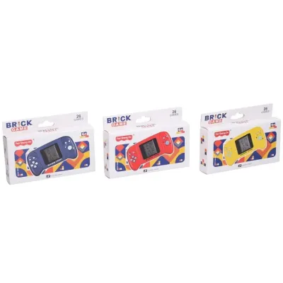 Digitálna herná konzola 26 hier - žltá